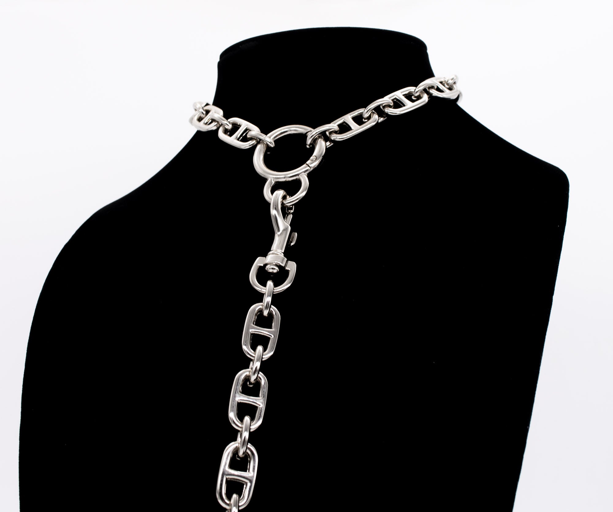 Chunky Chain Collar in Silver