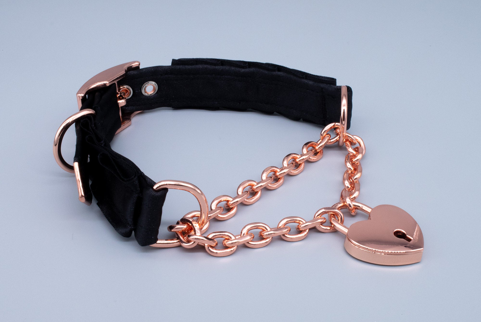 Design Your Own Locking Heart Martingale Collar