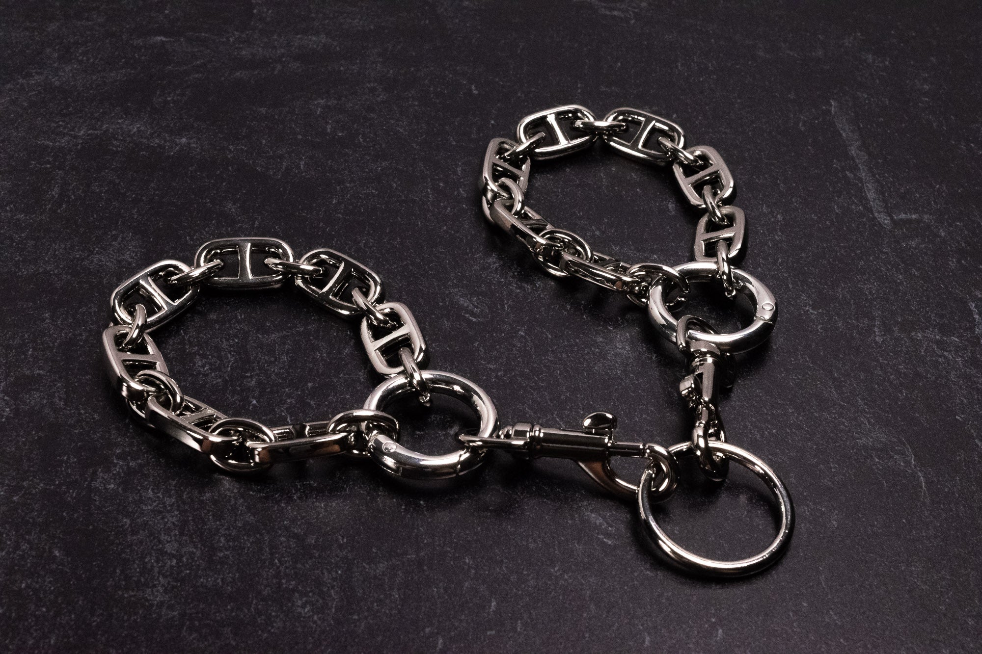 Chunky Chain Cuffs & Connector Set