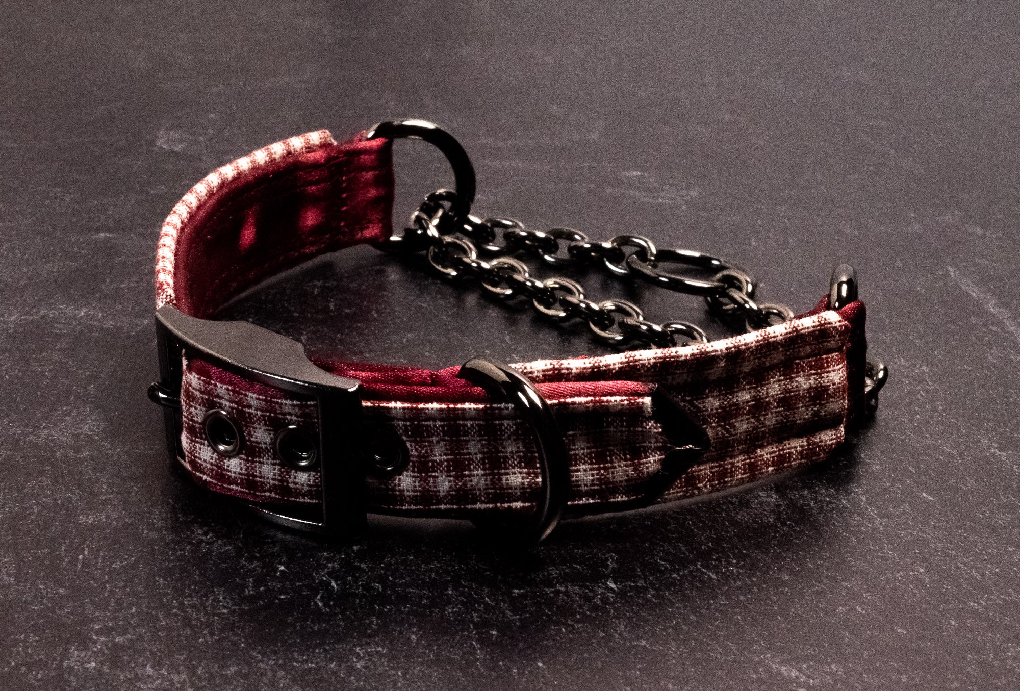 Punk Academia - 12.5" - 14" Martingale Collar _LIMITED_