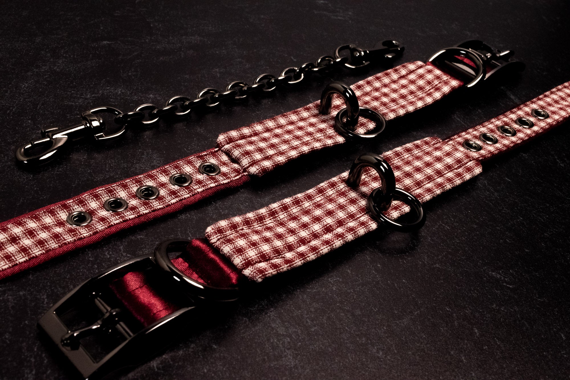 Punk Academia - 6" - 8" BDSM Cuffs _ LIMITED _